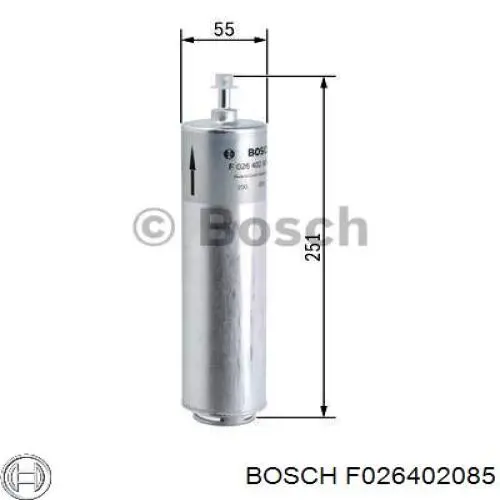 Comprar F026402085 Bosch Filtro diesel