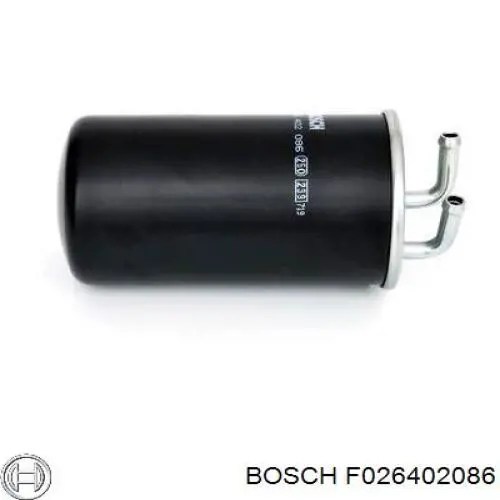 F026402086 Bosch filtro combustible