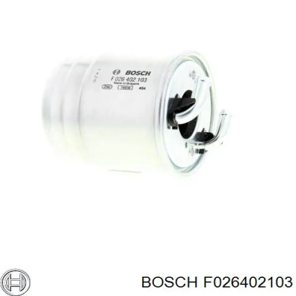 Filtro de gasoil Bosch F026402103
