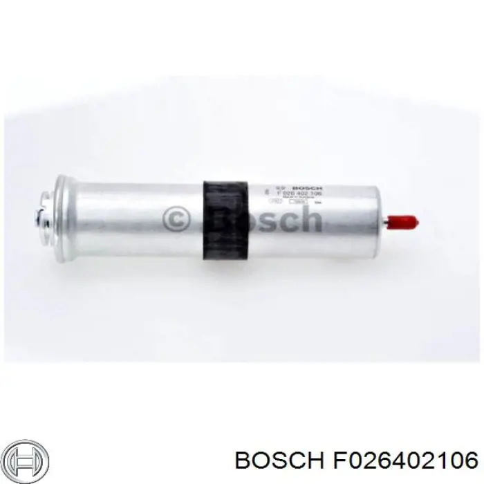 Filtro de gasoil Bosch F026402106