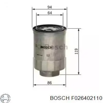 Comprar F026402110 Bosch Filtro diesel