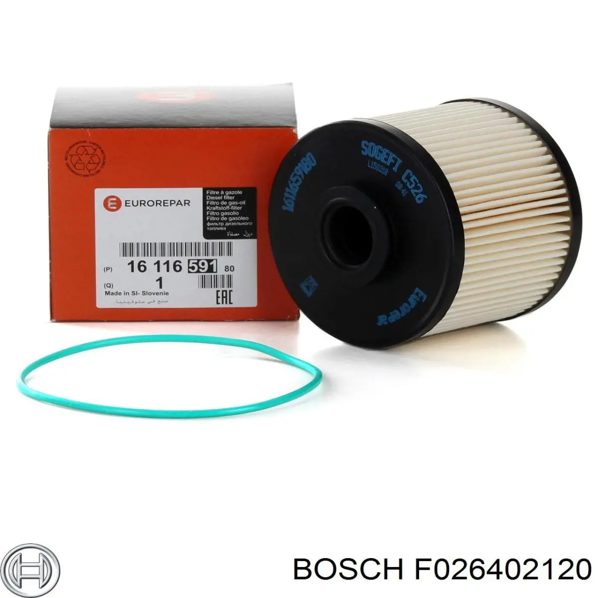 Filtro combustible Bosch F026402120 precio, desde 12,51 EUR