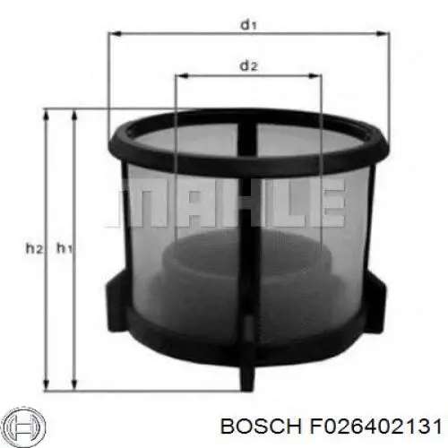 Comprar F026402131 Bosch Filtro diesel