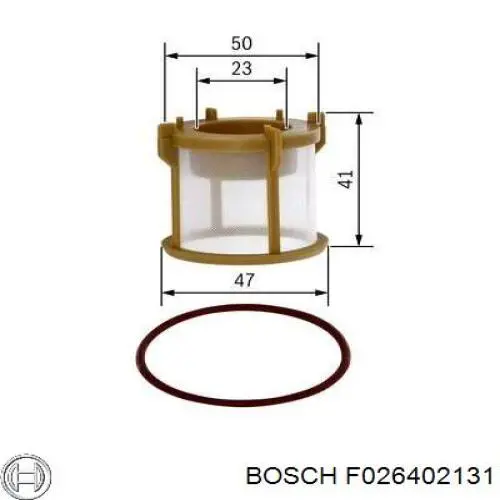 7424993611 Renault (RVI) filtro combustible