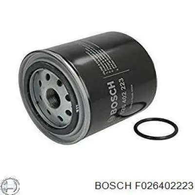 Filtro de gasoil Bosch F026402223