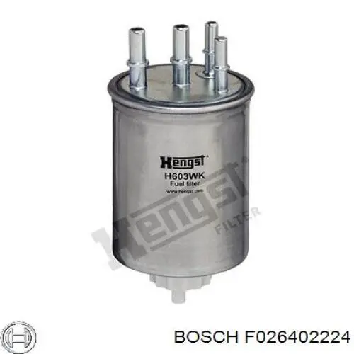 F026402224 Bosch filtro combustible