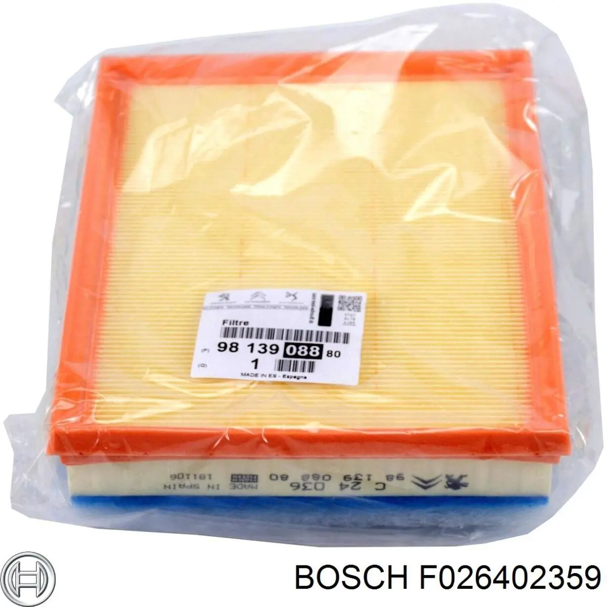 Filtro de gasoil Bosch F026402359