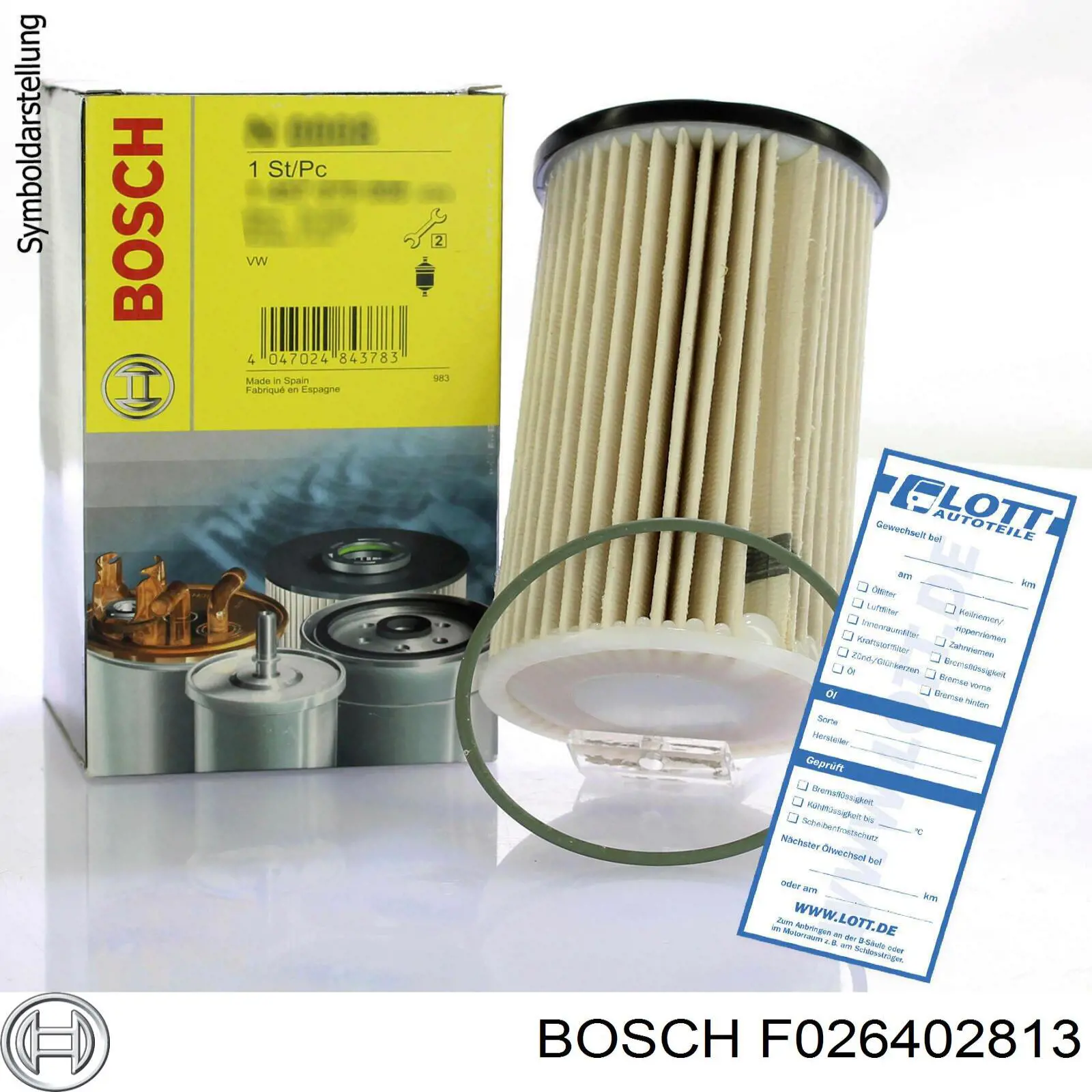 Filtro combustible Bosch F026402813 precio, desde 13,74 EUR