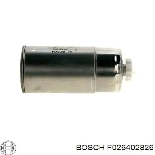 F 026 402 826 Bosch filtro combustible