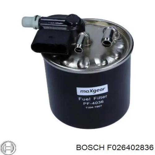 F026402836 Bosch Filtro de gasolina