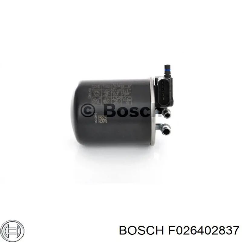 F026402837 Bosch filtro de combustible