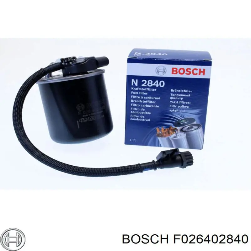 Filtro de gasoil Bosch F026402840