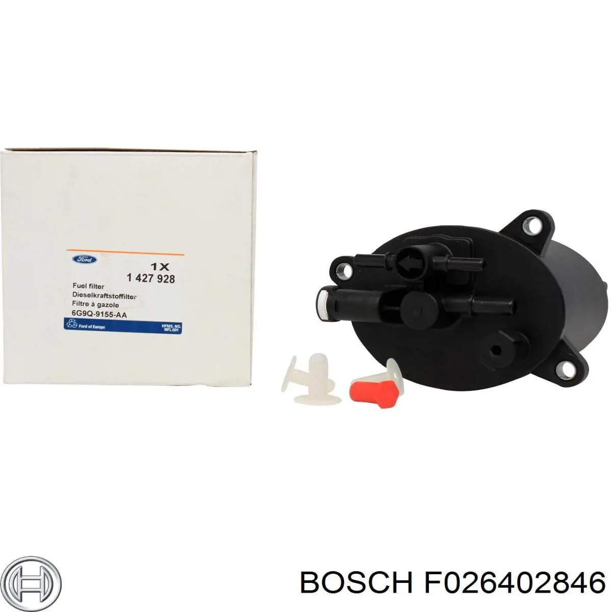 Filtro de gasoil Bosch F026402846