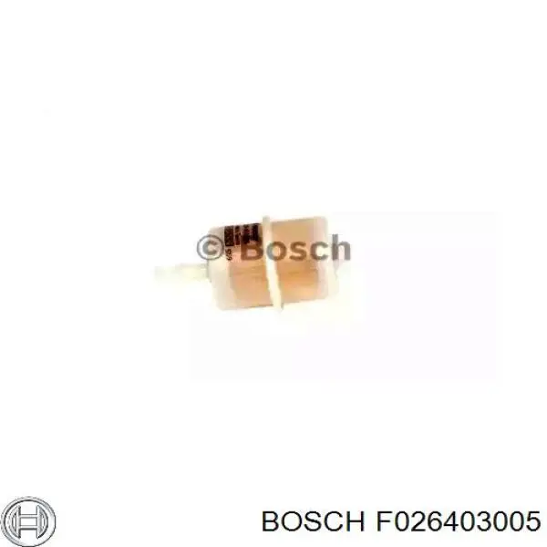 F 026 403 005 Bosch filtro combustible