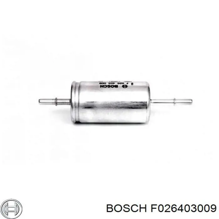 Filtro de gasoil Bosch F026403009