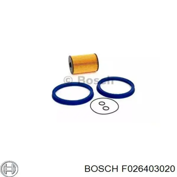 Filtro combustible Bosch F026403020 precio, desde 24,65 EUR
