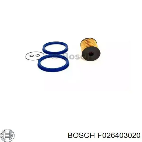 Comprar F026403020 Bosch Filtro diesel