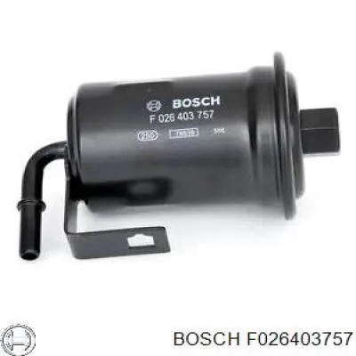 F026403757 Bosch filtro combustible