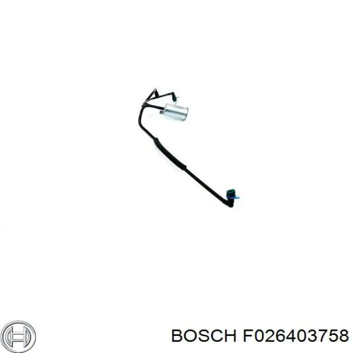 F026403758 Bosch filtro de combustible