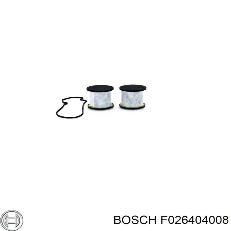 F 026 404 008 Bosch filtro, ventilación bloque motor