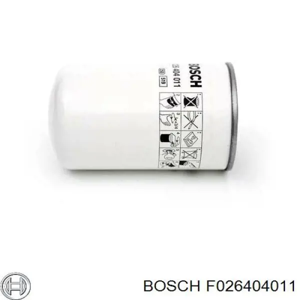 F026404011 Bosch filtro del refrigerante