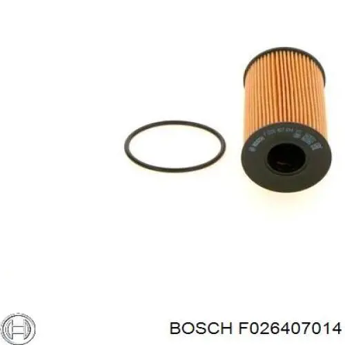 F026407014 Bosch Filtro aceite