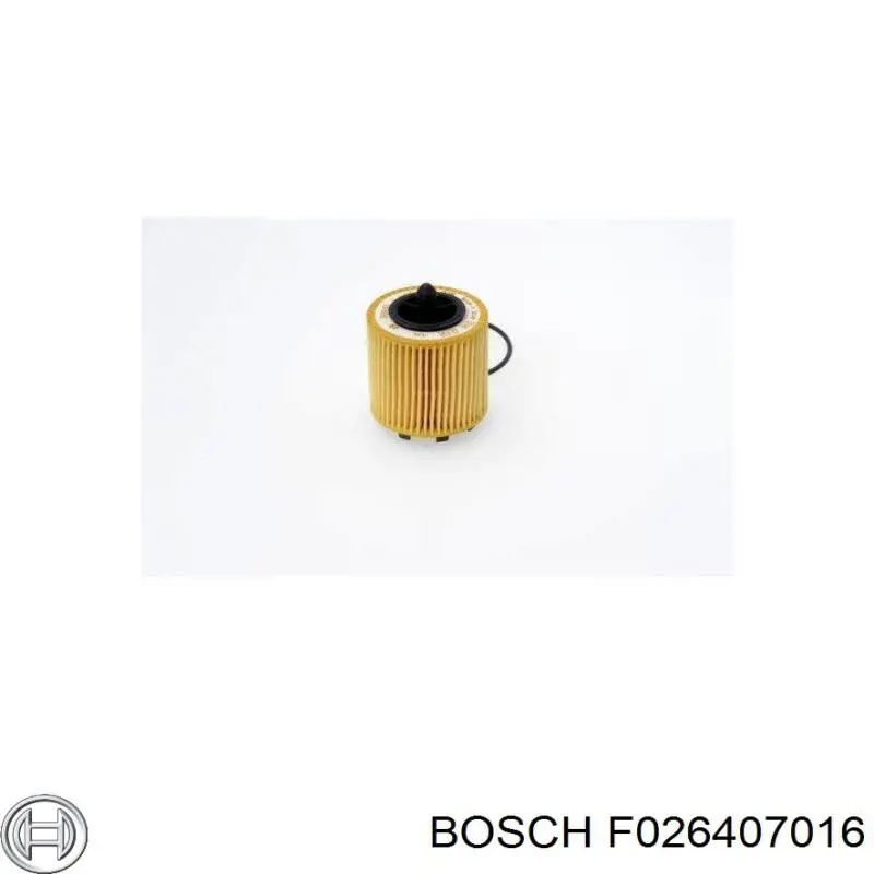 F026407016 Bosch filtro de aceite