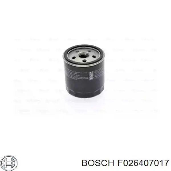 Filtro de aceite Bosch F026407017 precio, desde 8,28 EUR