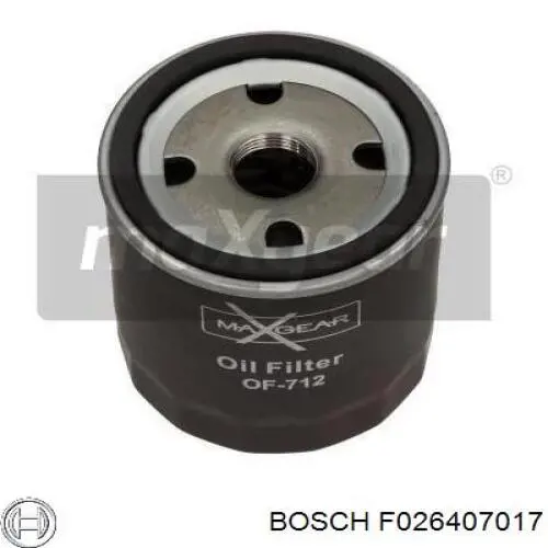 F026407017 Bosch filtro de aceite