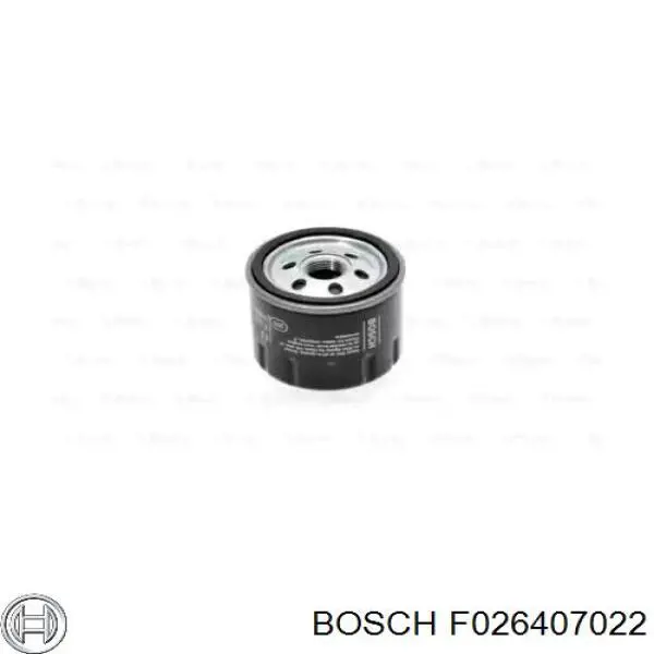 Filtro de aceite motor Bosch F026407022