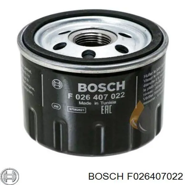F026407022 Bosch filtro de aceite