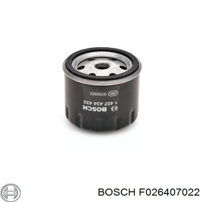 Filtro de aceite F026407022 Bosch