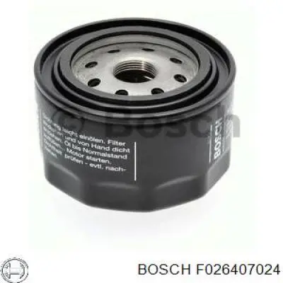 F026407024 Bosch Filtro aceite