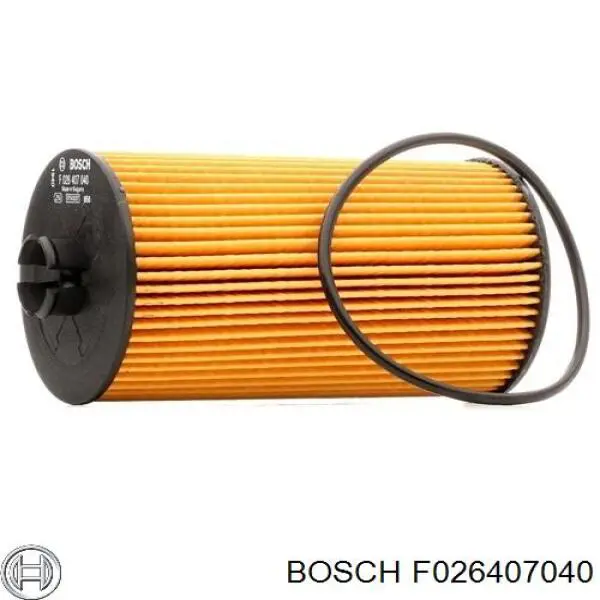 F026407040 Bosch filtro de aceite