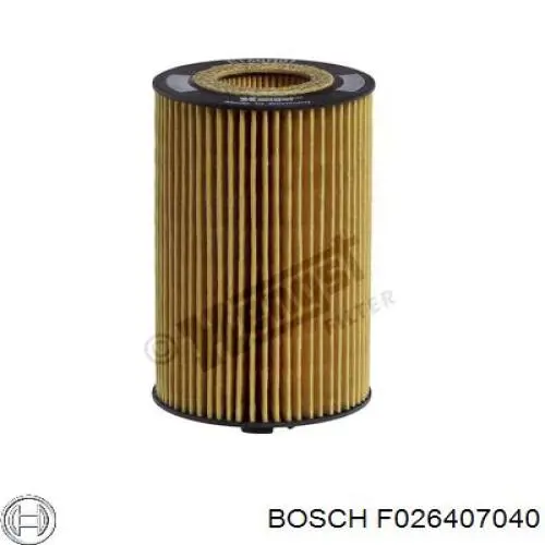 F026407040 Bosch Filtro aceite
