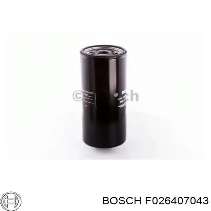 F026407043 Bosch Filtro aceite