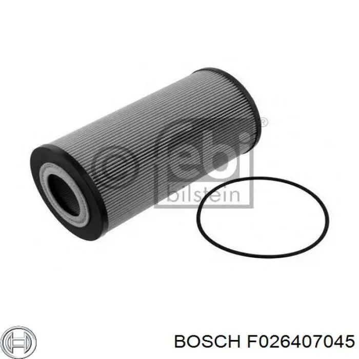 F026407045 Bosch filtro de aceite