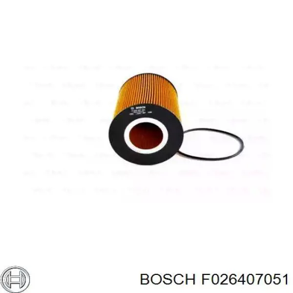 F026407051 Bosch filtro de aceite