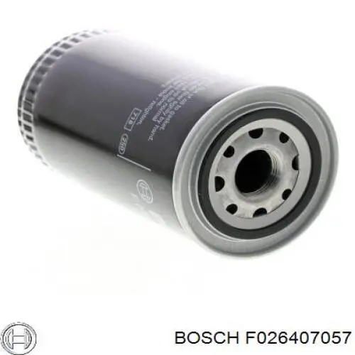 F026407057 Bosch filtro de aceite