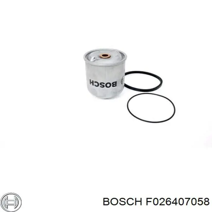 F026407058 Bosch filtro de aceite