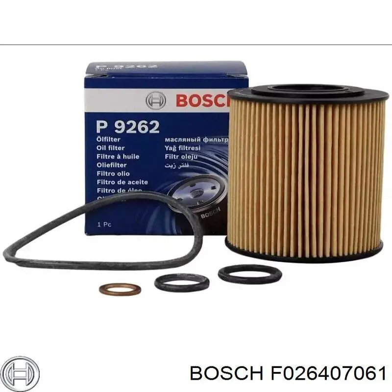 Filtro de aceite motor Bosch F026407061