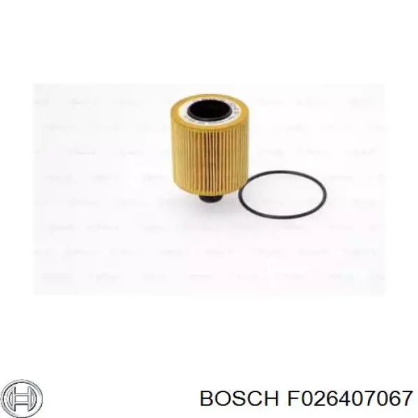 F026407067 Bosch filtro de aceite