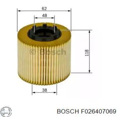 F026407069 Bosch Filtro aceite