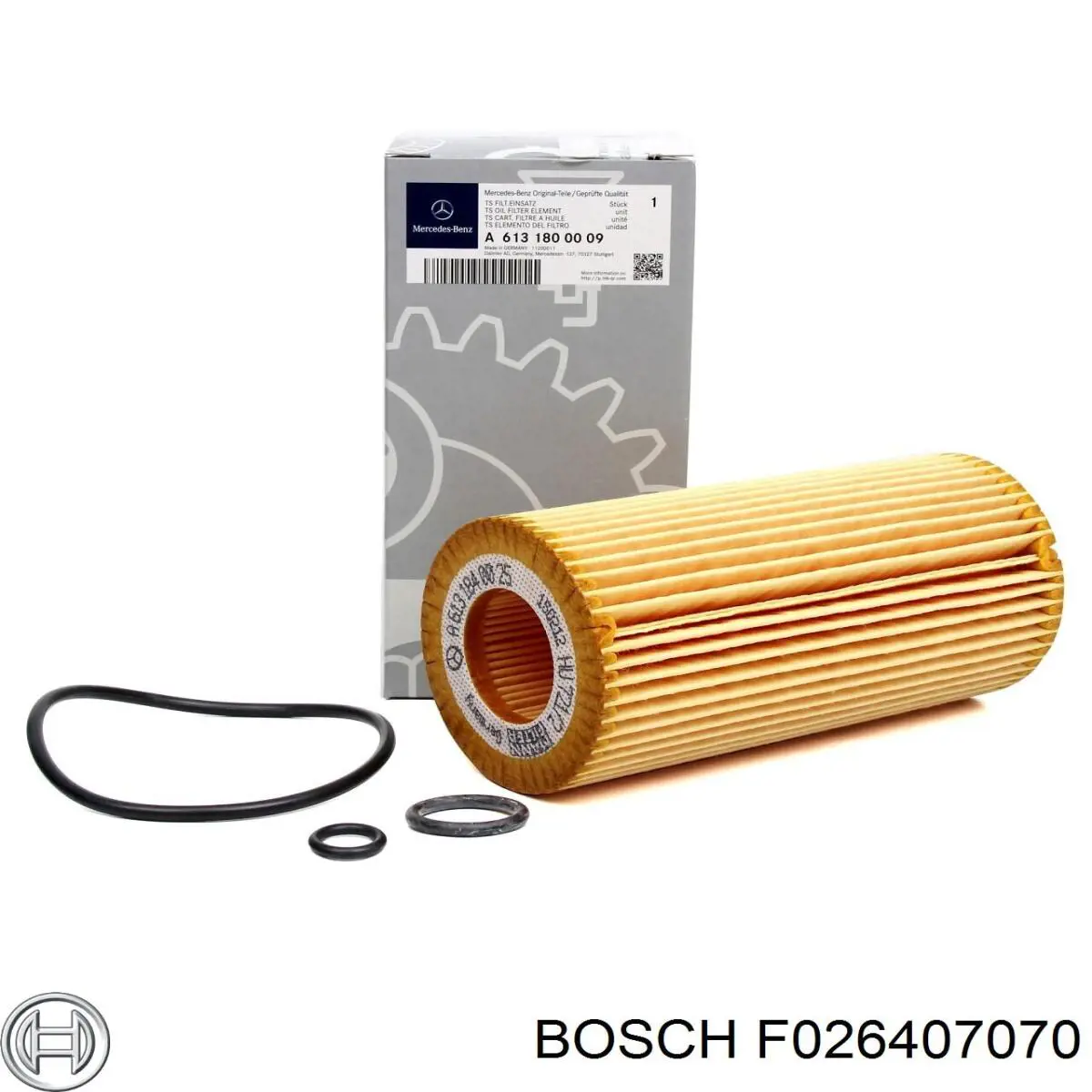 Filtro de aceite Bosch F026407070 precio, desde 6,28 EUR