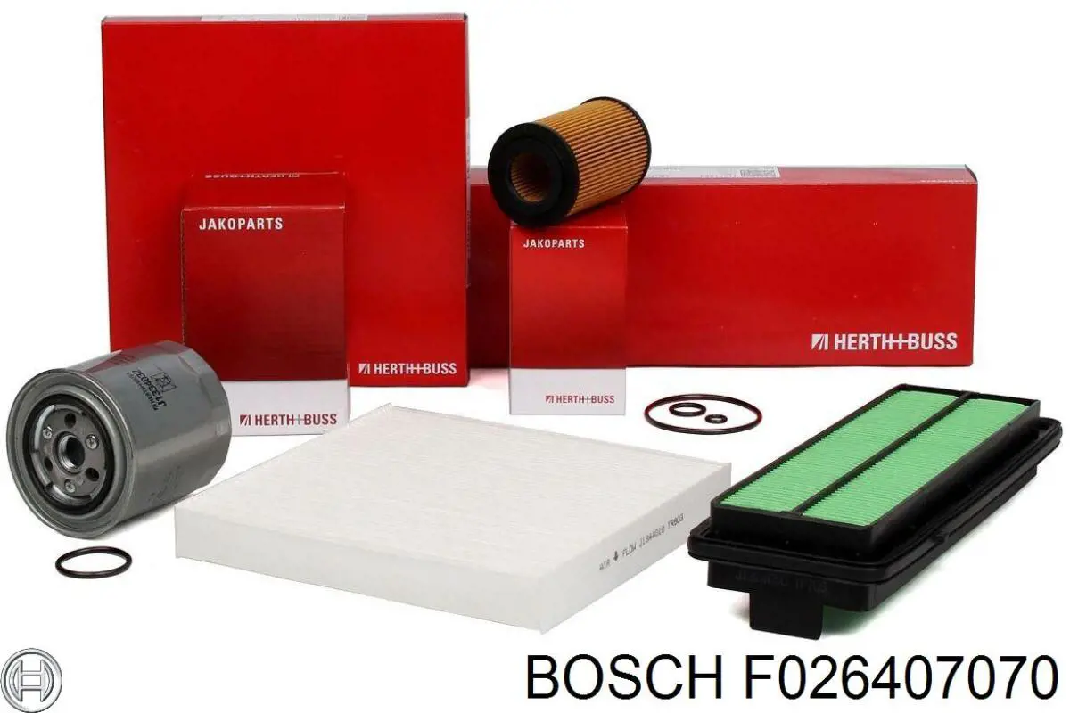 Filtro de aceite F026407070 Bosch