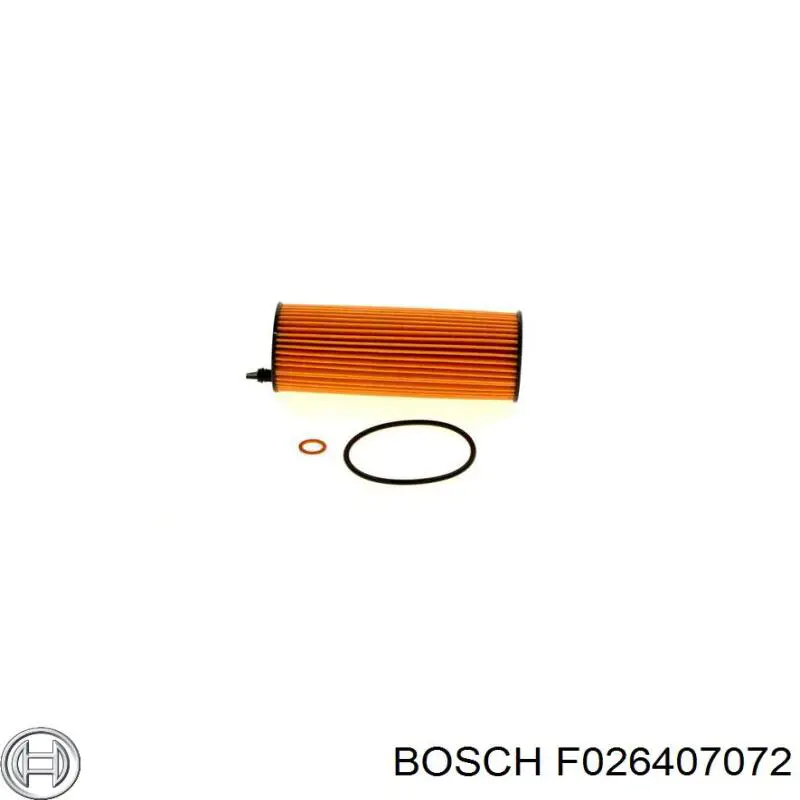 F026407072 Bosch filtro de aceite