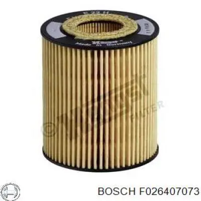 F026407073 Bosch Filtro aceite
