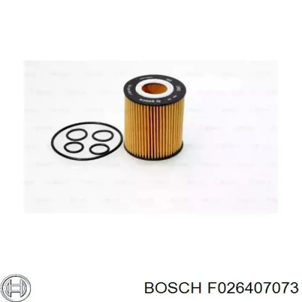 Filtro de aceite F026407073 Bosch