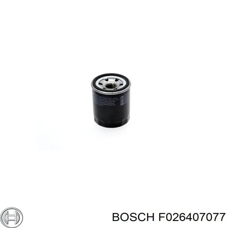 Filtro de aceite F026407077 Bosch