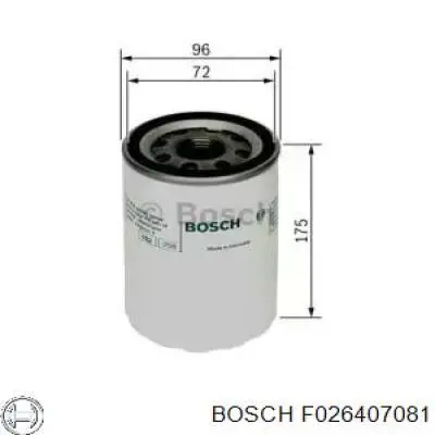 Filtro de aceite Bosch F026407081 precio, desde 12,84 EUR